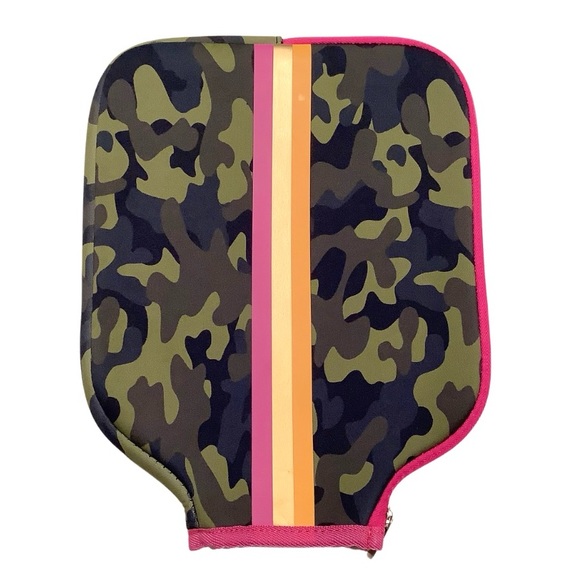 NWT Taylor Gray Neoprene Camo Pickleball Paddle Cover - Picture 3 of 12